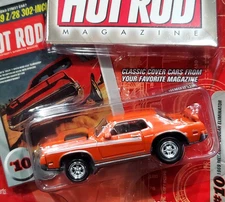 Johnny Lightning 69 1969 Mercury Cougar Eliminator Hot Rod Mag Collectible Car O