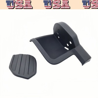 Black Rear Bumper LH Side Step Pad w/ Trim Panel For Ford F250 F350 F450 XLT New
