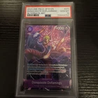 One Piece TCG English OP10-071 Donquixote Doflamingo Alt Art SR PSA 10