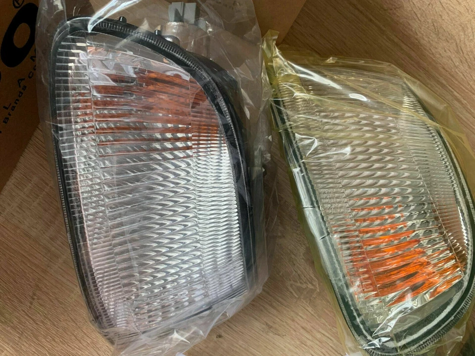 92-95 Civic EG6 2/3DR Coupe Hatchback Clear Amber Corner Turn Signal Light - Image 4 of 4