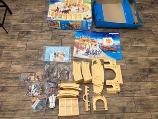 Playmobil 100% Complete Set 4270 Ancient History Roman Colosseum Battle Arena