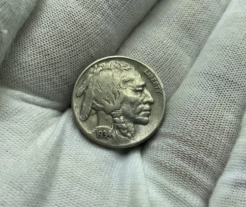 1934 (P) Indian Head/Buffalo Nickel O424