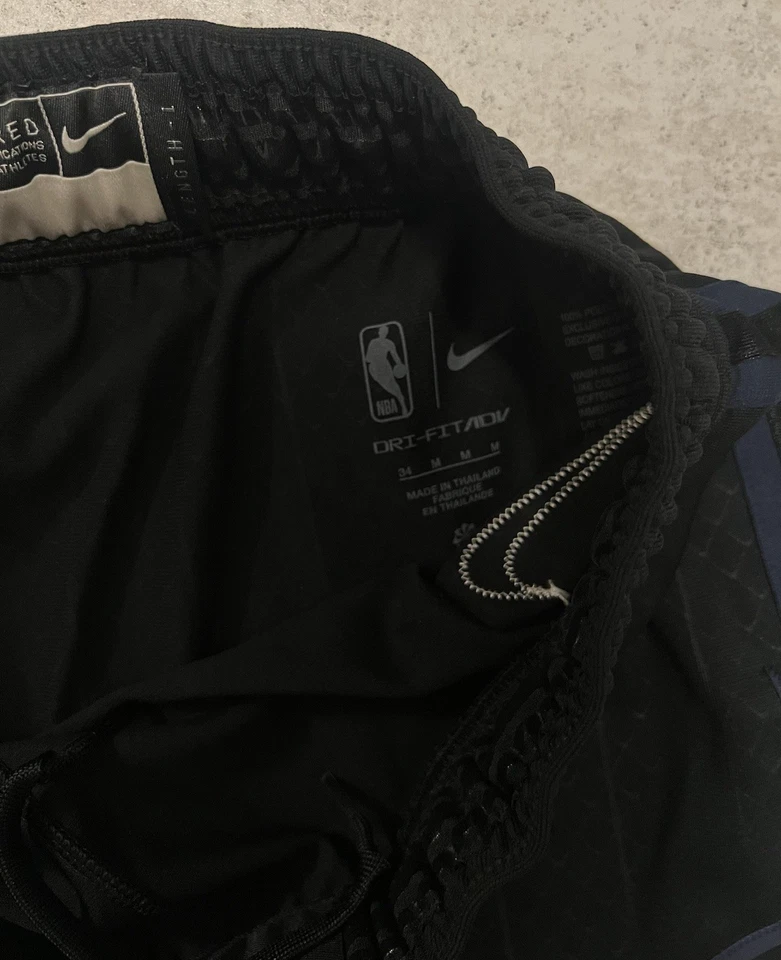Pantalones Cortos Nike NBA Orlando Magic City Edition Negros Jugador de Juego Talla 34-1 Longitud M Foto 3 de 4