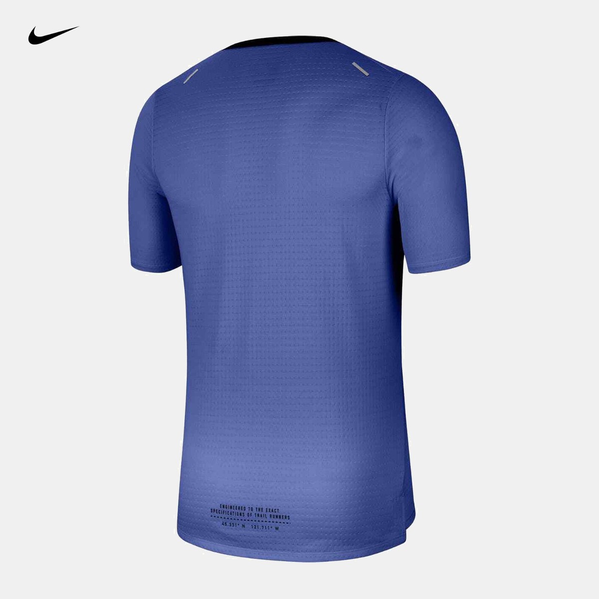 NIKE - 【Sサイズ】オレゴンプロジェクト Rise Running Shirt Blue Nike Rise 365 Trail Running Shirt / Blue DJ0600-430 Men's