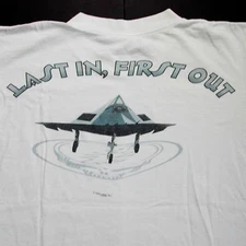 Grateful Dead Shirt T Shirt Vintage 1994 Road Crew Stealth Bomber Airplane GDM L