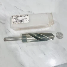 Rapidkut AK50109 1-9/64 HS S&D Drill 1/2SH Point  Screw Machine Drill USA