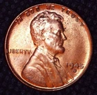 1945-D Lincoln Wheat Cent Uncirculated Denver Mint #A112