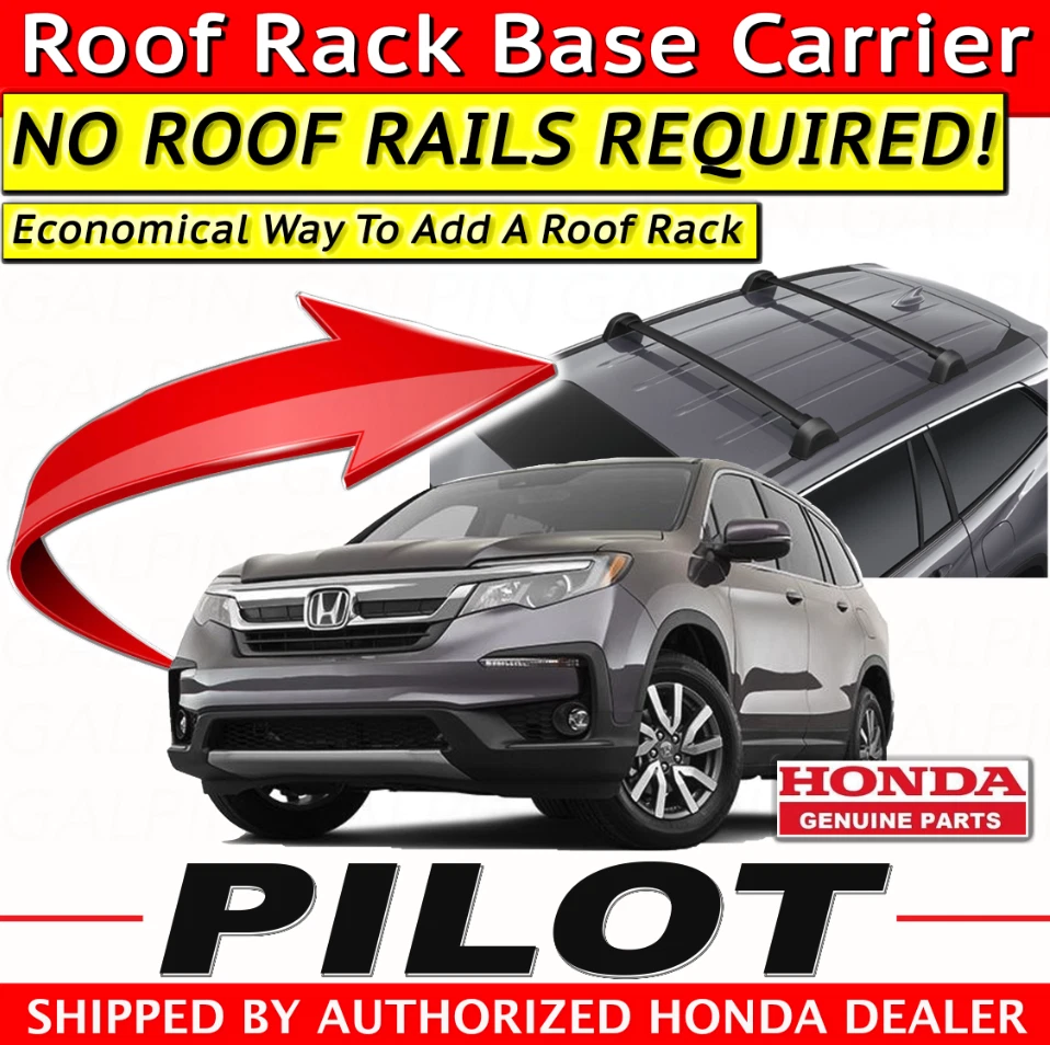 Genuine OEM Honda PILOT Roof Rack Base Carrier 2019 2022 08L02 TG7 100C