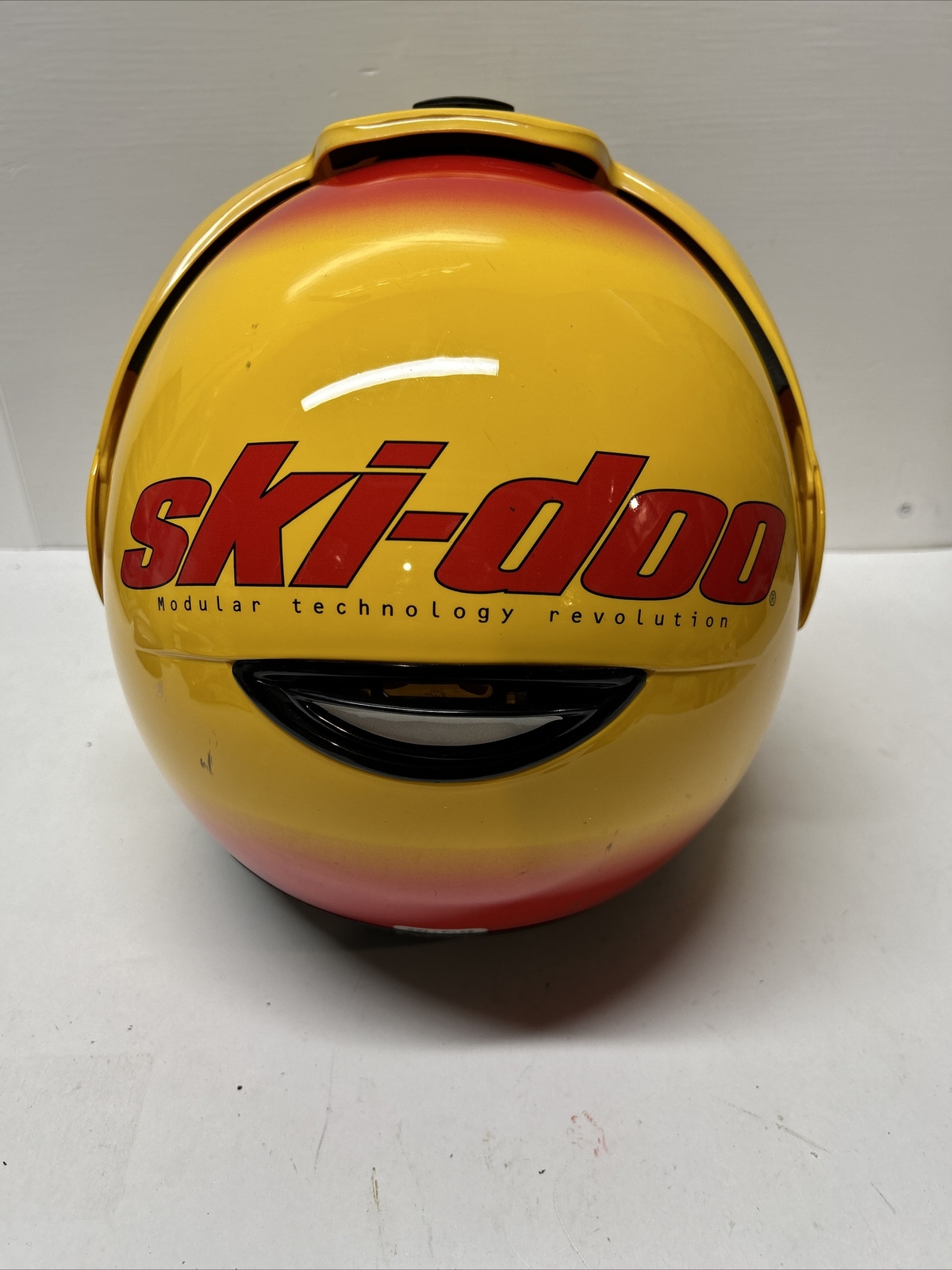 Bombardier SkiDoo Snowmobile Helmet Modular Technology Revolution 1999