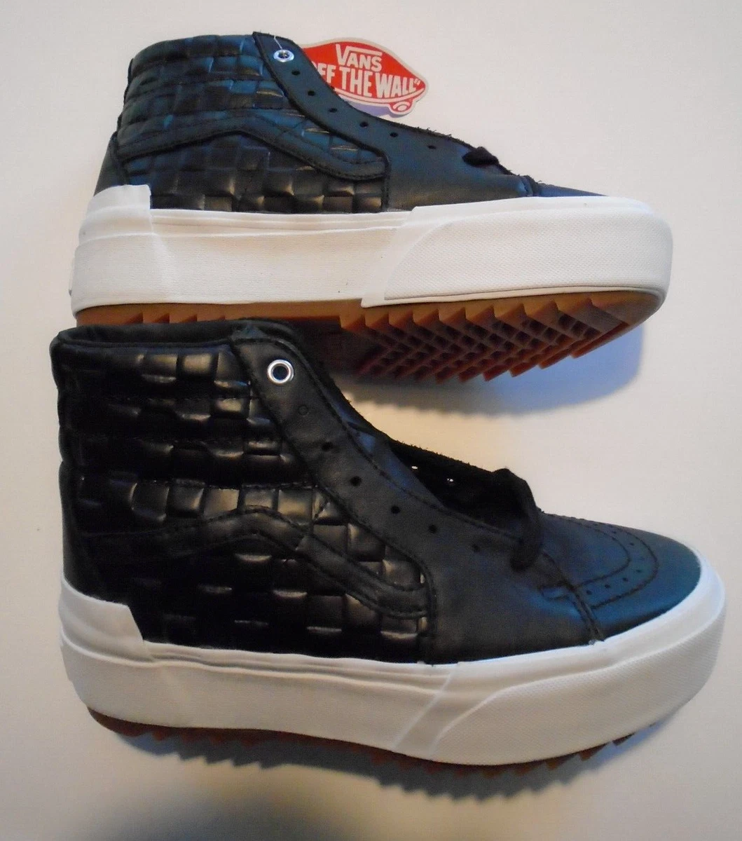 Vans sk8 hi cap cheap black