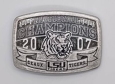 LSU 2007 National Championship Belt Buckle