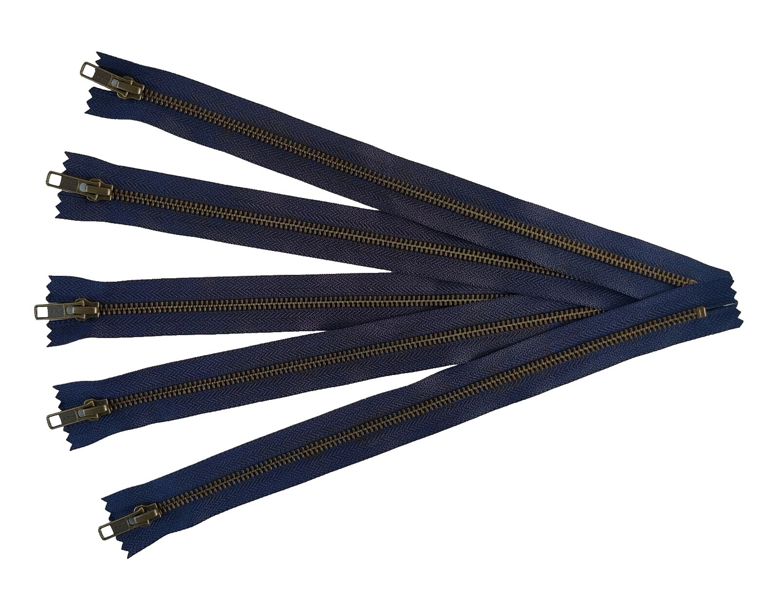 Close-End Set Zippers