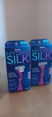 Schick Hydro Silk Expert Care Pubic Skin Protection Razors Expert Care Lot Of 2