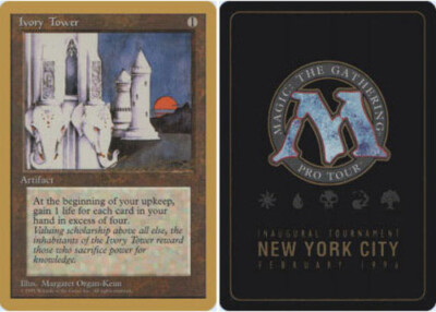 Ivory Tower - Leon Lindback - 1996 ~ Near Mint Pro Tour D MTG Magic UltimateMTG 