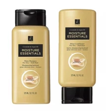 AVON ELASTINE MOISTURE CERAMIDE &ARGAN OIL SHINE SHAMPOO& CONDITIONER SET 12.7FL