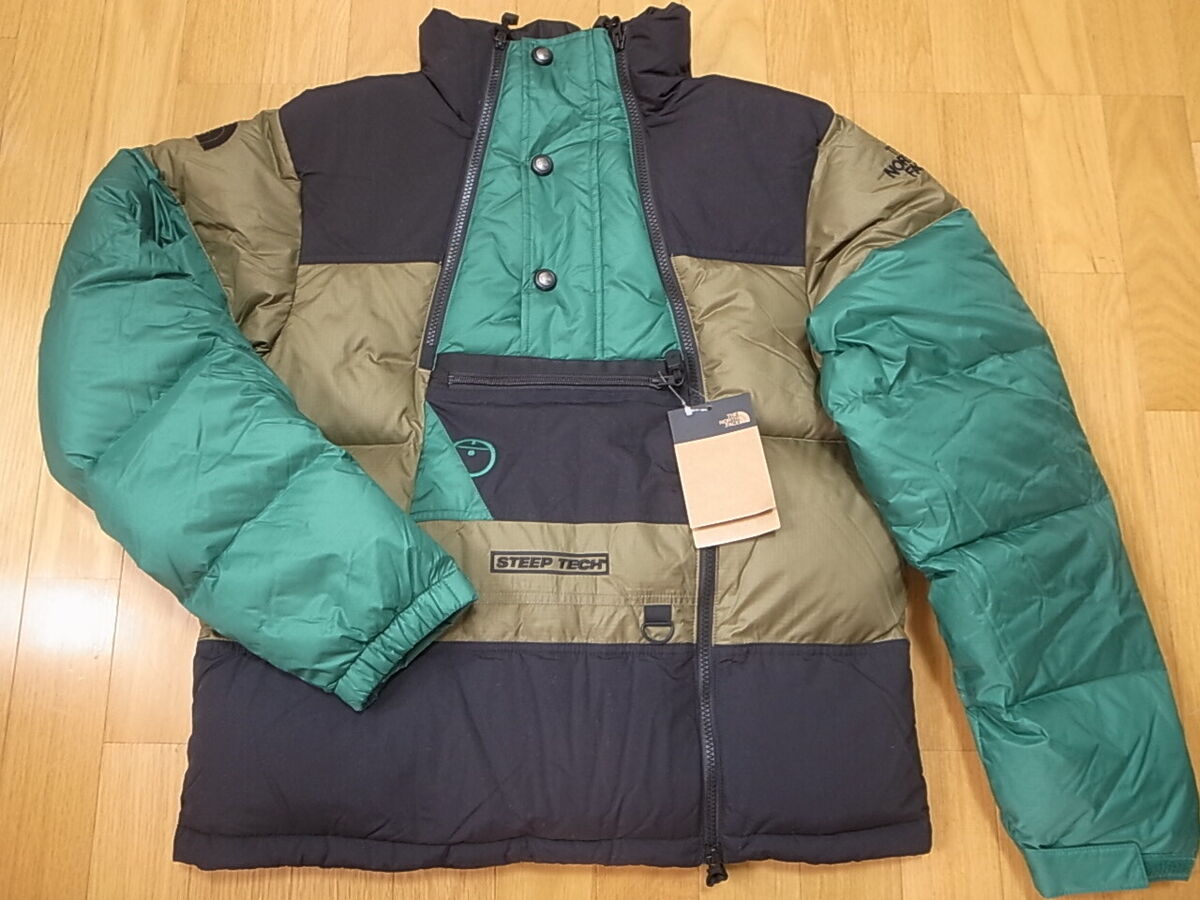 2020 THE NORTH FACE STEEP TECH DOWN JACKET OLIVE GREEN BLACK 2020 THE NORTH FACE STEEP TECH DOWN JACKET OLIVE GREEN BLACK
