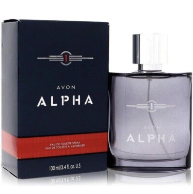 Avon ALPHA for Men Eau de Toilette Cologne Spray 3.4 fl oz 100ml NEW SEALED