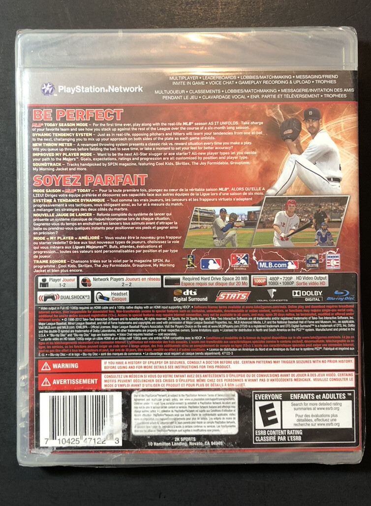 Major League Baseball 2K12 [ MLB 2K12 ] (PS3) NEW | eBay