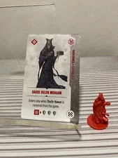 Dune War for Arrakis Board Game CMON Kickstarter Gaius Hellen Mohiam Card Figure