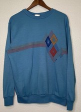 70  s VINTAGE Sweatshirt A Trifle Bit XL Geometric Audrey Nevitski 1970 ORIGINAL