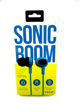Sonic Boom Earbuds Splash Proof 
