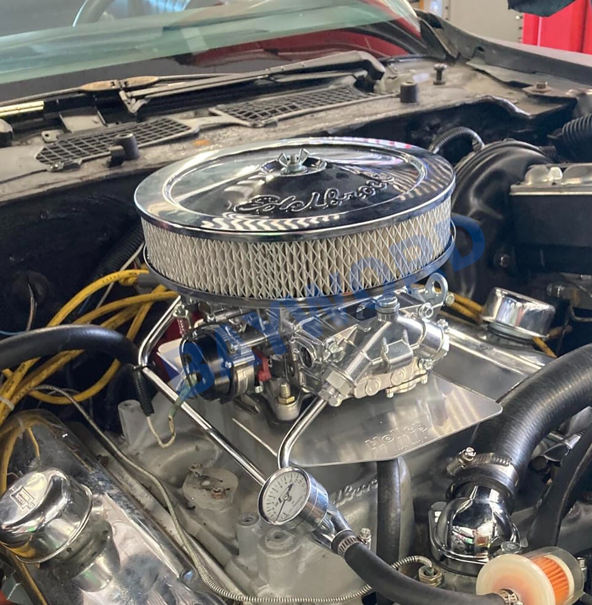 COPY 4BBL 650 CFM Brawler Double-Pumper Carburetor Electric Choke BR-67255