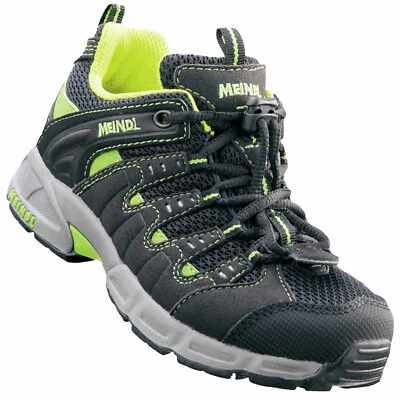 Meindl Snap Junior Schuhe Kinder-Wanderschuhe Trekkingschuhe Halbschuhe Schwarz