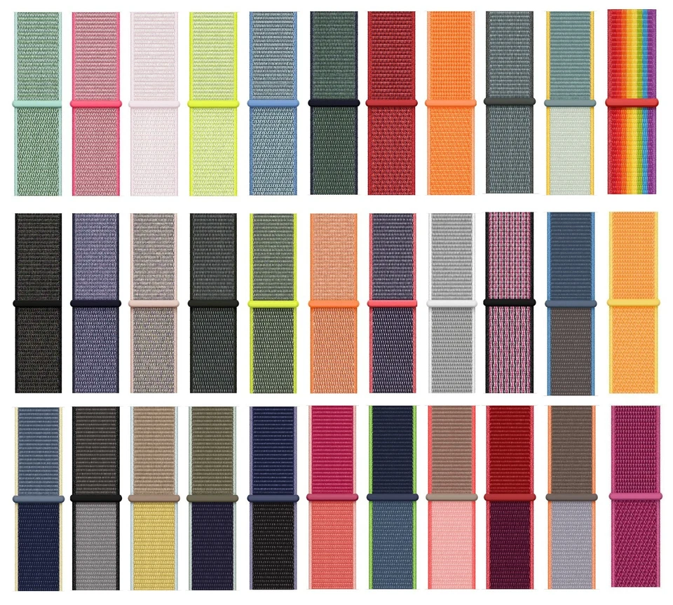 Pulsera ajustable deportiva con correa de tejido de nailon suave para Fitbit Versa Foto 2 de 4