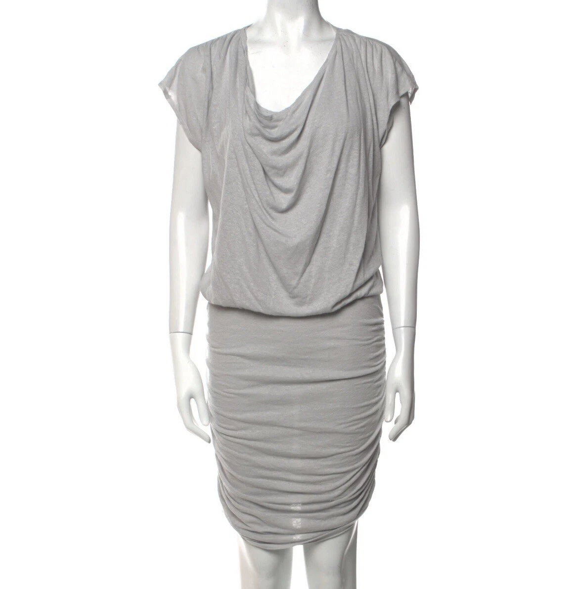 Alice And Olivia Gray Linen Blend Casual Dress Size Xs | eBay