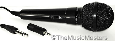 Handheld Dynamic Karaoke Computer MICROPHONE Vocal DJ PA Mic Extra Plug Adapter