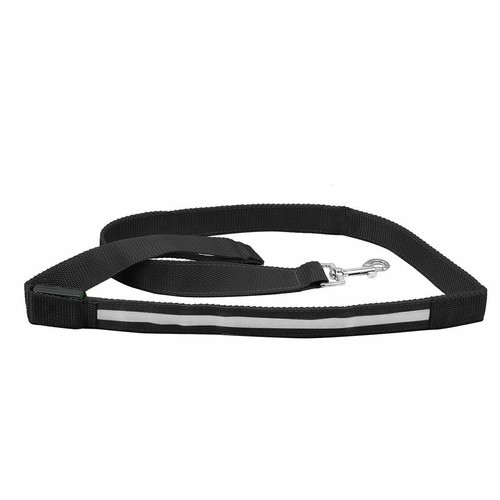 Guinzaglio LED Lampeggiante per Cani Illumina Luminoso Notte Animali Domestici Sicurezza Passeggio Nylon US - Foto 7 di 16