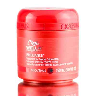 Wella Brilliance Treatment for Coarse Colored Hair 5.07 oz NEW