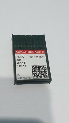 GROZ-BECKERT INDUSTRIENÄHMASCHINENNADELN DP X 5 GRÖSSE 75/11 DICKER SCHAFT
