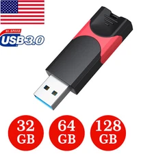 USB 3.0 Flash Drive Thumb Drive USB Data Storage Pen Drive 128GB 64GB 32GB Lot