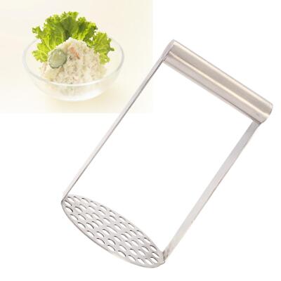 Metal Masher Kitchen Gadgets Potato Ricer Crusher for Meat Carrots Vegetable