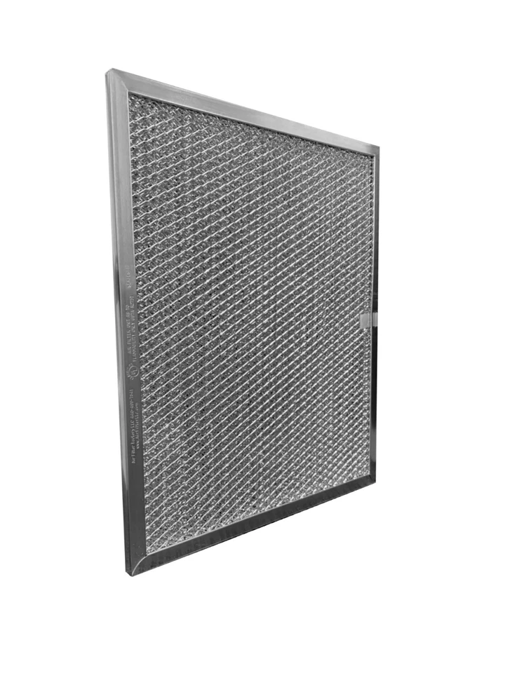 Paquete de 2 filtros de repuesto para campana extractora de grasa de aluminio 9-7/8" X 11-11/16" X 3/8" Foto 2 de 4
