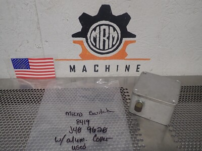 #ad #ad Micro Switch 8419 J40 9620 Pressure Switch Enclosed Used With Warranty $39.99