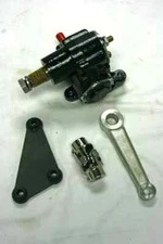 Vega Steering Gear Box Pitman Arm Mounting Bracket Kit Ford Chevy Street Rat Rod