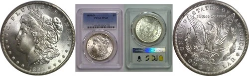 1899-O Morgan Dollar   PCGS MS-65