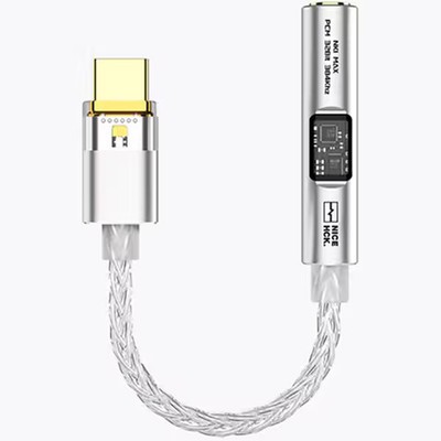 NICEHCK NK1 MAX Silver Conversion Cable with DAC