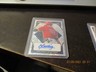 orlando martinez rookie auto leaf flash 2021 numbered/99 black sparkles