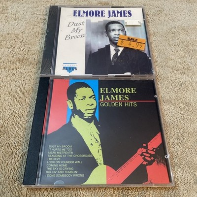 Elmore James - Dust In My Broom New CD & Golden Hits Blues Rock Lot Imports