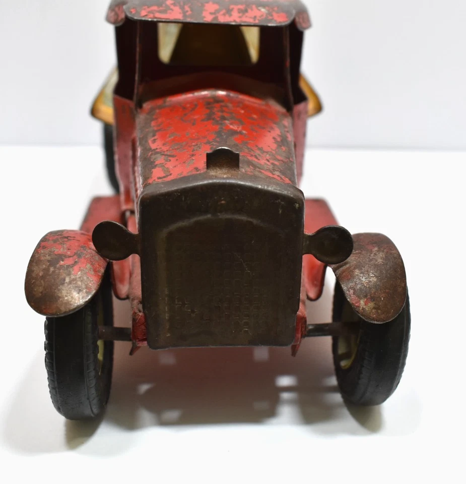 Camión de reparto de Coca Cola Metalcraft vintage de 1930 ¡con 7 botellas originales! Foto 3 de 4