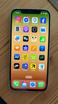 Apple iPhone 12 Pro - 128GB - Silber (Ohne Simlock), TOP Zustand