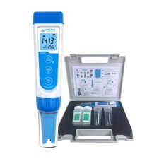 , LLC-AI314 Premium Series EC60 Waterproof Conductivity Pocket Tester Kit, ±1...