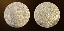 25 Pfennig 1912 D