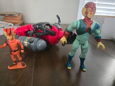 THUNDERCATS 1985 Mutant Nose Diver Vehicle  Tygra & WilyKat Original LJN Vintage