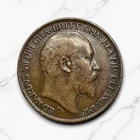 1906 Edward VII Farthing — photo from another recent sale