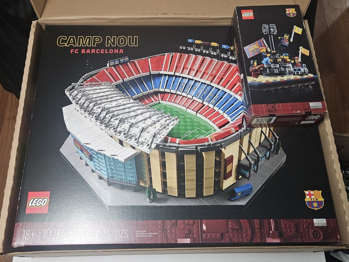 Lego 10284 & 40485, Barcelona Camp Nou & Fans Celebrating | eBay