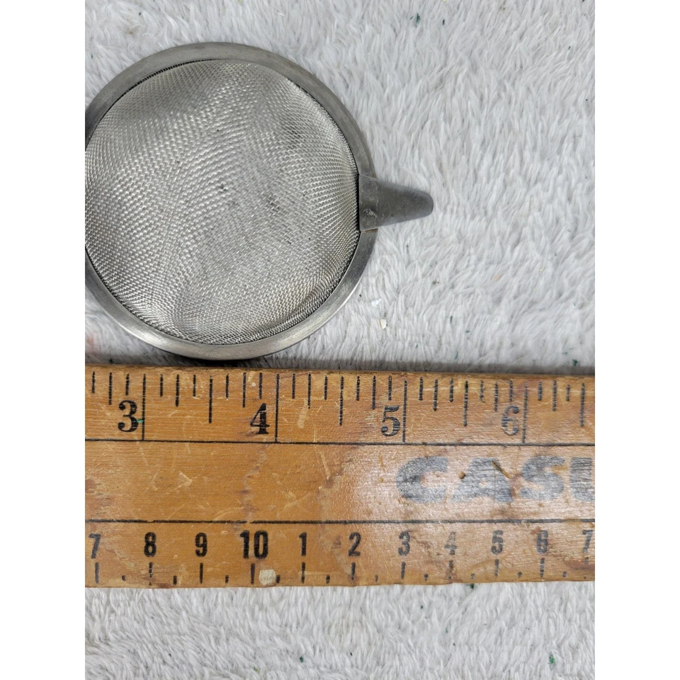 Серебряный чайник чайник заварник ситечко ложка кухонный гаджет - Изображение 4 из 4